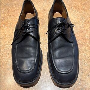Bally Black Oxfords Classic Leather Elegance